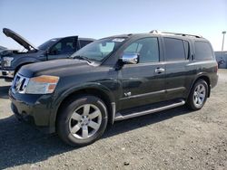 Salvage cars for sale at Antelope, CA auction: 2008 Nissan Armada SE