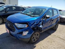 Salvage cars for sale from Copart Tucson, AZ: 2020 Ford Ecosport S