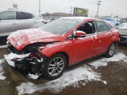 Salvage cars for sale from Copart Chicago Heights, IL: 2017 Ford Focus SE