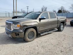 Salvage cars for sale from Copart Oklahoma City, OK: 2015 GMC Sierra K1500 Denali