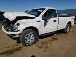 Salvage cars for sale at Woodhaven, MI auction: 2019 Ford F150