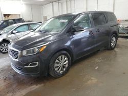 Salvage cars for sale from Copart Madisonville, TN: 2020 KIA Sedona LX
