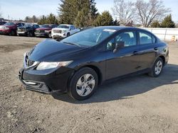 Honda Civic salvage cars for sale: 2015 Honda Civic LX