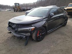 Salvage cars for sale at Marlboro, NY auction: 2023 Honda Civic TYPE-R