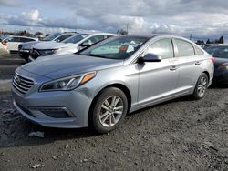 Salvage cars for sale at Eugene, OR auction: 2015 Hyundai Sonata SE