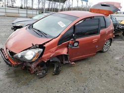 Salvage cars for sale at Spartanburg, SC auction: 2012 Honda FIT Sport