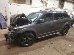 Salvage cars for sale at Casper, WY auction: 2018 Dodge Journey Crossroad