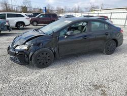 Salvage cars for sale from Copart Walton, KY: 2013 Honda Civic LX