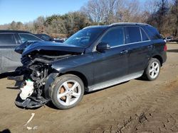 Mercedes-Benz salvage cars for sale: 2016 Mercedes-Benz GLE 350 4matic