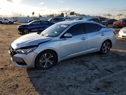 Nissan salvage cars for sale: 2020 Nissan Sentra SV