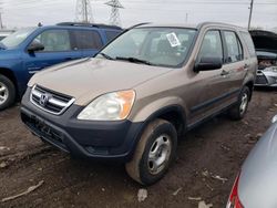 Salvage cars for sale from Copart Elgin, IL: 2003 Honda CR-V LX