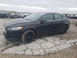 Salvage cars for sale at Kansas City, KS auction: 2016 Ford Fusion SE