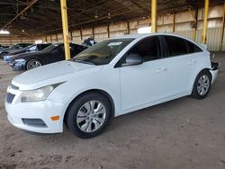 Chevrolet Cruze LS salvage cars for sale: 2012 Chevrolet Cruze LS