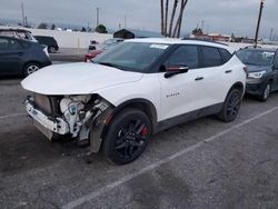 Salvage cars for sale at Van Nuys, CA auction: 2021 Chevrolet Blazer 2LT