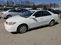 Toyota salvage cars for sale: 2002 Toyota Camry LE