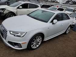 Audi A4 salvage cars for sale: 2019 Audi A4 Premium Plus