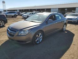 Chevrolet salvage cars for sale: 2012 Chevrolet Malibu 2LT