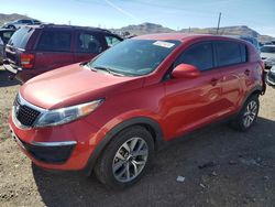 Salvage cars for sale from Copart North Las Vegas, NV: 2014 KIA Sportage Base