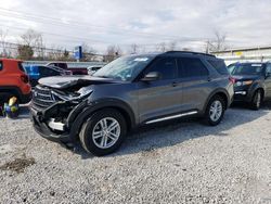 Ford Explorer salvage cars for sale: 2021 Ford Explorer XLT