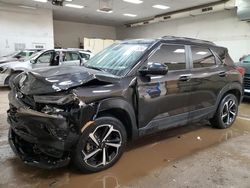 Salvage cars for sale from Copart Davison, MI: 2022 Chevrolet Trailblazer RS