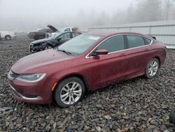 Chrysler salvage cars for sale: 2015 Chrysler 200 Limited