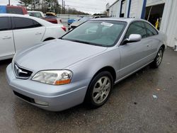 Acura salvage cars for sale: 2001 Acura 3.2CL
