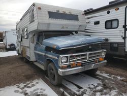 Salvage cars for sale from Copart Colorado Springs, CO: 1971 Ford F350