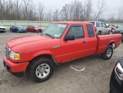 Salvage cars for sale from Copart Leroy, NY: 2011 Ford Ranger Super Cab