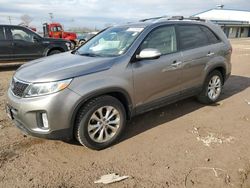 Salvage cars for sale at Central Square, NY auction: 2014 KIA Sorento EX