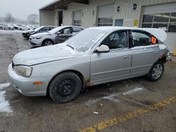 Salvage cars for sale at Dyer, IN auction: 2002 Hyundai Elantra GLS