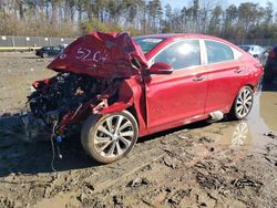 Hyundai Accent salvage cars for sale: 2021 Hyundai Accent Limited