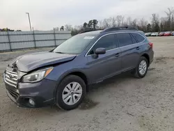 Salvage cars for sale from Copart Lumberton, NC: 2015 Subaru Outback 2.5I Premium