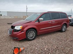 Chrysler salvage cars for sale: 2016 Chrysler Town & Country Touring L