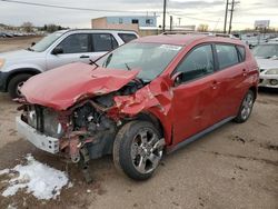 Salvage cars for sale from Copart Colorado Springs, CO: 2009 Pontiac Vibe