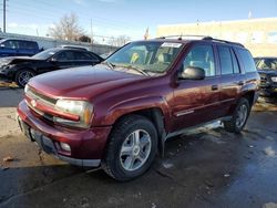 Chevrolet salvage cars for sale: 2004 Chevrolet Trailblazer LS