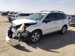 Vehiculos salvage en venta de Copart Amarillo, TX: 2015 Subaru Forester 2.5I