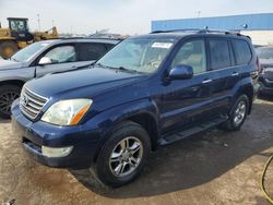 Salvage cars for sale at Woodhaven, MI auction: 2008 Lexus GX 470