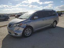 Toyota salvage cars for sale: 2012 Toyota Sienna XLE