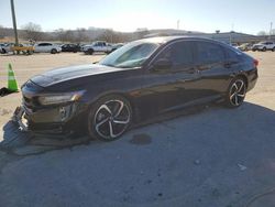 Salvage cars for sale at Lebanon, TN auction: 2022 Honda Accord Sport
