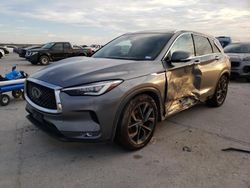 Salvage cars for sale at New Orleans, LA auction: 2019 Infiniti QX50 Essential