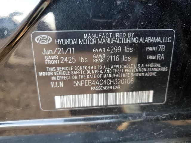 2012 Hyundai Sonata GLS