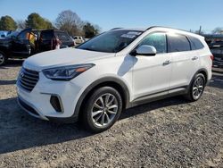 Hyundai Santa fe Vehiculos salvage en venta: 2017 Hyundai Santa FE SE