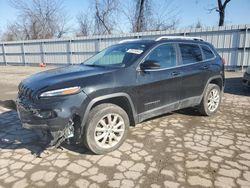 Vehiculos salvage en venta de Copart West Mifflin, PA: 2015 Jeep Cherokee Limited