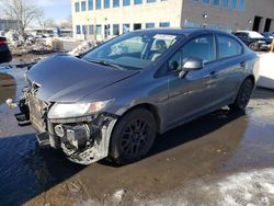 Honda salvage cars for sale: 2013 Honda Civic LX