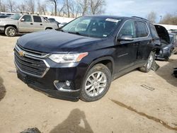 Salvage cars for sale at Bridgeton, MO auction: 2020 Chevrolet Traverse LT