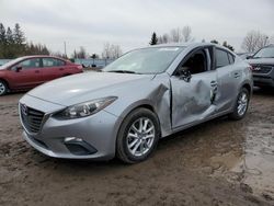 Salvage cars for sale at Bowmanville, ON auction: 2014 Mazda 3 Touring