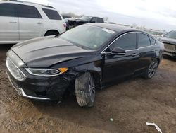 Salvage cars for sale from Copart Kansas City, KS: 2020 Ford Fusion Titanium