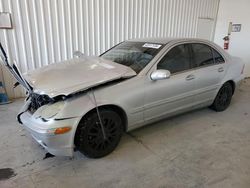 Mercedes-Benz C 240 salvage cars for sale: 2002 Mercedes-Benz C 240