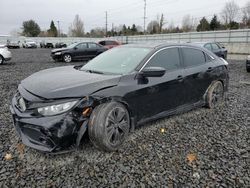 Salvage cars for sale from Copart Portland, OR: 2018 Honda Civic EX
