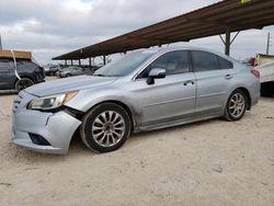 Subaru Legacy salvage cars for sale: 2017 Subaru Legacy 2.5I Premium